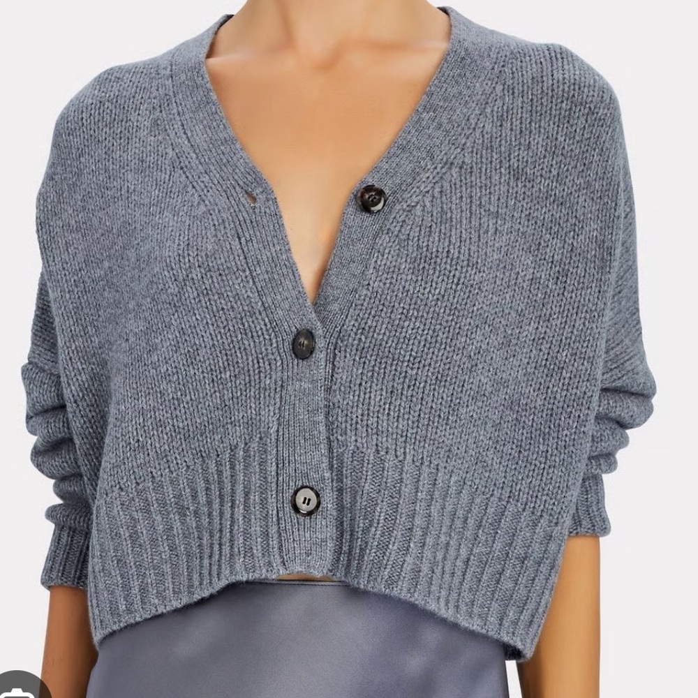 Sablyn Gray Cashmere Sweater